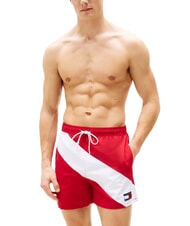 TOMMY HILFIGER TH Costume boxer striscia - Costumi da bagno Uomo