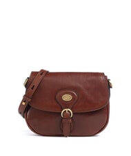 THE BRIDGE ISADORA Borsa a tracolla in pelle con flap MARRONE - Borse Donna - 1