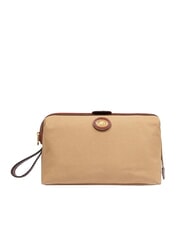 THE BRIDGE STORY Beauty case in canvas e pelle naturale/marrone abb. oro - Beauty Case - 1