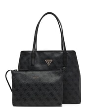 GUESS VICTTORIA 2 Shopper a spalla, con pochette coal - Borse Donna - 1