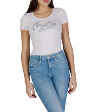 GUESS SCRIPT Maglietta purwhite - T-shirt e Top Donna - 1