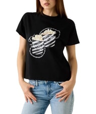 GUESS POPCORN T-Shirt in cotone - T-shirt e Top Donna