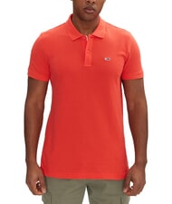 TOMMY HILFIGER TH JEANS Polo a manica corta con bandierina - Polo Uomo
