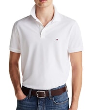 TOMMY HILFIGER TH Polo a maniche corte in cotone white - Polo Uomo - 1
