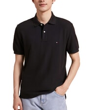 TOMMY HILFIGER TH Polo manica corta in cotone ck black - Polo Uomo - 1