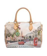 YNOT YESBAG Bauletto a mano, con tracolla london rainbow - Borse Donna - 1