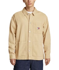 TOMMY HILFIGER TH JEANS Camicia sportiva con tasconi relic tan - Camicie Uomo - 1