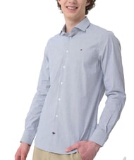 TOMMY HILFIGER TH Camicia a maniche lunghe dark sapphire / white stripes - Camicie Uomo - 1