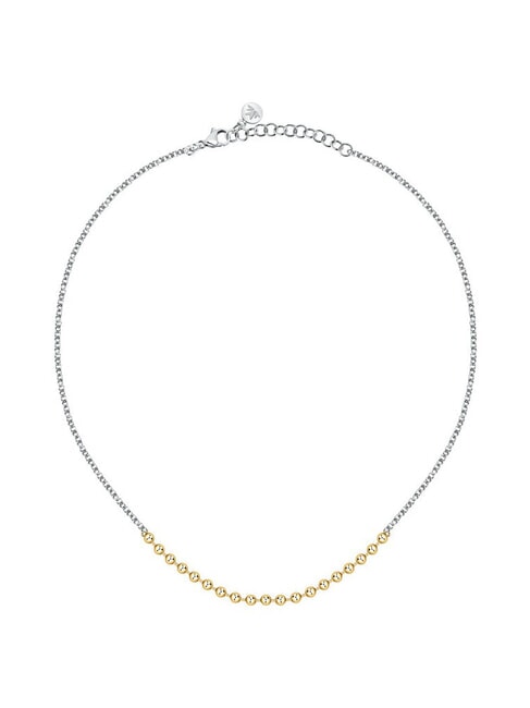 MORELLATO TALISMANI Collana con sfere in acciaio bicolore ACCIAIO - Collane