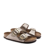BIRKENSTOCK ARIZONA BIG BUCKLE Ciabatta metallizzata con fibbie - Scarpe Donna