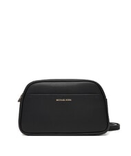 MICHAEL KORS JET SET Borsa camera case in pelle a tracolla black - Borse Donna - 1