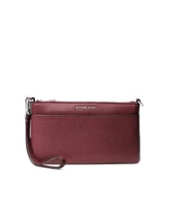 MICHAEL KORS JET SET Pochette con polsierina oxblood - Borse Donna - 1