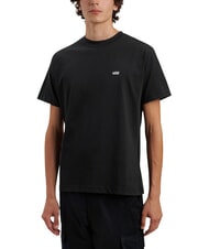 VANS LEFT CHEST T-shirt in cotone loose fit black - T-shirt Uomo - 1