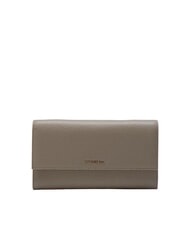 COCCINELLE METALLIC SOFT Pochette in pelle con tracolla warm taupe - Borse Donna - 1