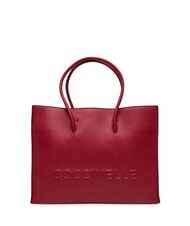 COCCINELLE MYRTHA MAXI LOG Borsa shopping in pelle martellata - Borse Donna