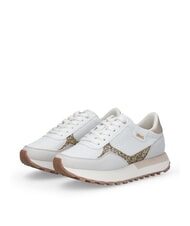 LIUJO EVELYN 915 Sneakers running inserti glitter white/light gold - Scarpe Donna - 1