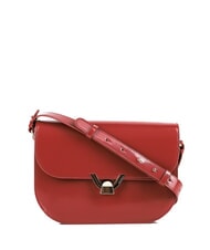 COCCINELLE DEW SHINY CALF Borsa a tracolla in pelle spazzolata - Borse Donna