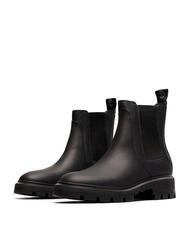 TIMBERLAND CORTINA VALLEY Stivaletto chelsea in pelle JETBLACK - Scarpe Donna - 1