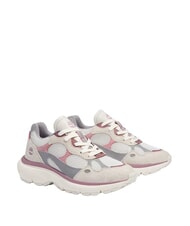 TIMBERLAND HAZEL LANE LOW  natural mesh w md pink - Scarpe Donna - 1