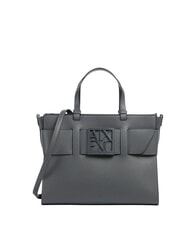 ARMANI EXCHANGE A|X BUCKLE Borsa a mano con tracolla chill steel - Borse Donna - 1