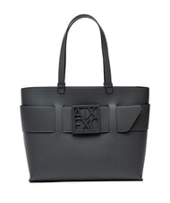 ARMANI EXCHANGE A|X BUCKLE Borsa shopper a spalla chill steel - Borse Donna - 1