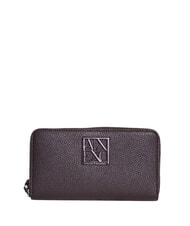 ARMANI EXCHANGE A|X Portafoglio Zip Around hot fudge - Portafogli Donna - 1