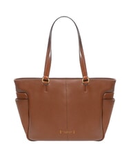 THE BRIDGE LETIZIA Shopping Bag in pelle MARRONE - Borse Donna - 1