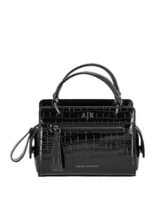 ARMANI EXCHANGE A|X CROCO Micro Bag a mano, con tracolla - Borse Donna