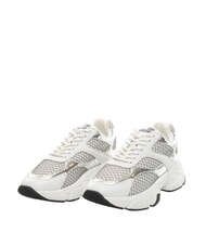 LOVE MOSCHINO STARDUST 60 Sneakers Donna argento/bianco/argento - Scarpe Donna - 1