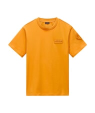 NAPAPIJRI S-AMUNDSEN T-Shirt in cotone splash lagoon - T-shirt Uomo - 1