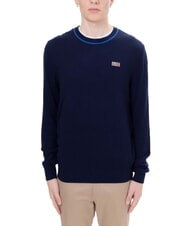 NAPAPIJRI DONORI Maglia in misto lana blu marine - Maglie Uomo - 1