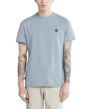 TIMBERLAND SS DUNRIVER CREW T-shirt in cotone skyway - T-shirt Uomo - 1