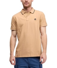 TIMBERLAND MILLERS RIVER Polo in cotone light wheat boot - Polo Uomo - 1