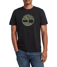 TIMBERLAND KENNEBEC RIVER T-Shirt in cotone NERO - T-shirt Uomo - 1