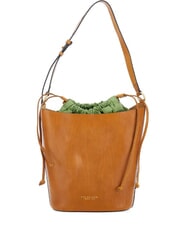 THE BRIDGE LUCE Borsa secchiello in pelle MARRONE - Borse Donna - 1