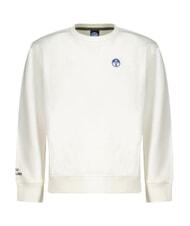 NORTH SAILS CORE Felpa unisex in cotone organico marshmallow - Felpe Bambini - 1