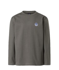NORTH SAILS CORE T-shirt a maniche lunghe city grey - T-shirt Bambino - 1