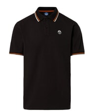 NORTH SAILS CORE Polo manica corta in cotone black - Polo Uomo - 1