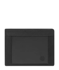 PIQUADRO ORION Portafoglio in pelle e tessuto riciclato - Portafogli Uomo