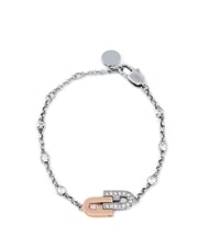 FURLA CAMPIONARIO - ARCH  Bracciale color oro rosa+color crystal - Bracciali Donna - 1