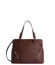 ALVIERO MARTINI PRIMA CLASSE SCOTTISH CAVIAR Borsa a mano, con tracolla regolabile mogano - Borse Donna - 1