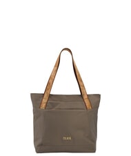 ALVIERO MARTINI PRIMA CLASSE STORMY NYLON Borsa shopping in nylon riciclato tortora - Borse Donna - 1
