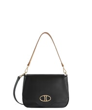 ALVIERO MARTINI PRIMA CLASSE BRAVE MESSENGER Borsa a tracolla in pelle nappata Nero - Borse Donna - 1