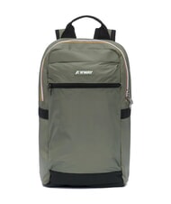 KWAY MID LAON Zaino in nylon idrorepellente green lichen - Zaini Scuola & Tempo Libero - 1