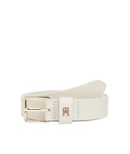 TOMMY HILFIGER TH SQUARE Cintura in pelle - Cinture