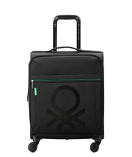 BENETTON COLOR BLOCK Trolley bagaglio a mano, espandibile Nero - Bagagli a mano - 1