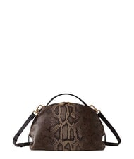 BORBONESE SEXY Borsa a mano, con tracolla, in pelle marrone/ebano - Borse Donna - 1