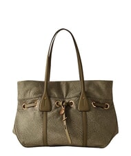 BORBONESE PRIVE Borsa a spalla olive - Borse Donna - 1