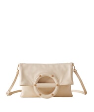 BORBONESE VIS-A-VIS Borsetta a tracolla white cotton - Borse Donna - 1