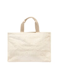 LIUJO LOGO Borsa a mano, con tracolla white cream - Borse Donna - 1